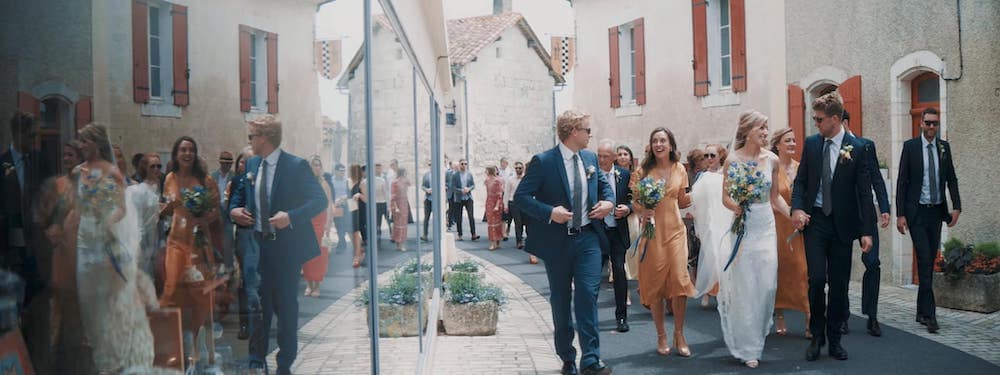 Wedding videographer in Dordogne France